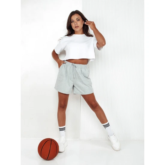 Moteriški pilkos spalvos šortai Pella SY0416