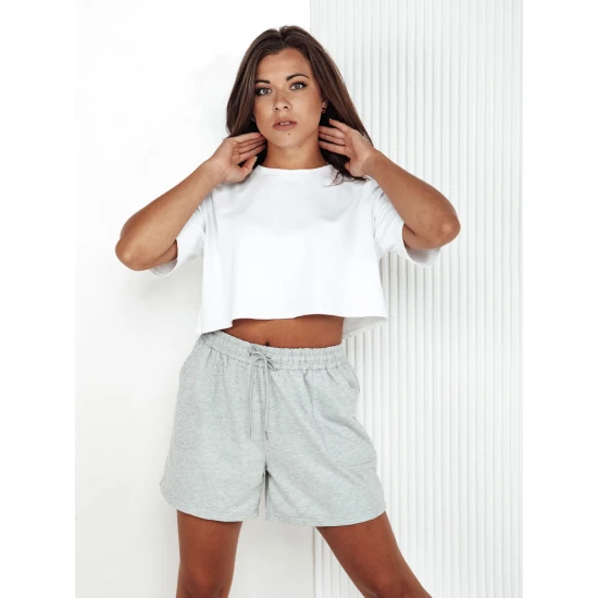 Moteriški pilkos spalvos šortai Pella SY0416