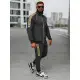 Vyriškas juodas sportinio kostiumo komplektas Design Sportiniai kostiumai