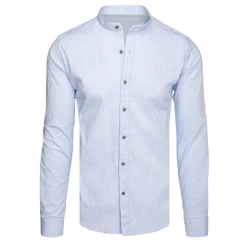 Vyriški šviesiai mėlynos spalvos marškiniai Larson