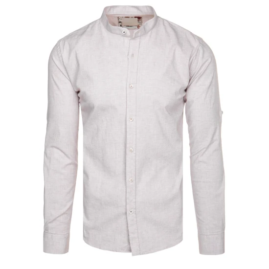 Vyriški šviesiai rožinės spalvos marškiniai Larson DX2647