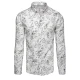 Vyriški baltos spalvos marškiniai Damian DX2638