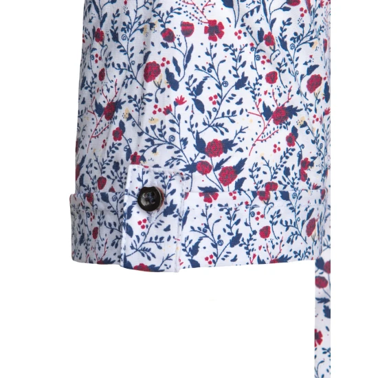 Vyriški baltos spalvos trumpomis rankovėmis marškiniai Ty KX1071