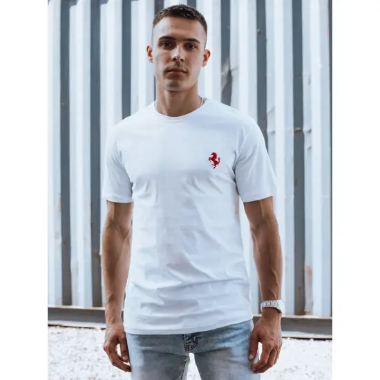 Vyriški baltos spalvos marškinėliai Marly RX5564