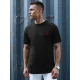 Vyriški juodos spalvos marškinėliai Marly RX5567