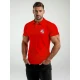 Vyriški raudoni polo marškinėliai Herbas JS/8T80