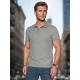 Vyriški pilkos spalvos polo marškinėliai su logotipu Emb PX0626