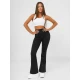 Moteriškos sportinės juodos platėjančios kelnės Active JS/13K1810/3