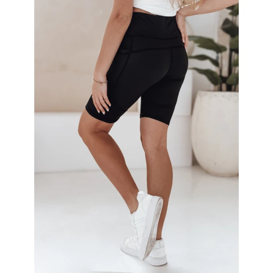 Moteriški juodi sportiniai šortai Sport SY0423