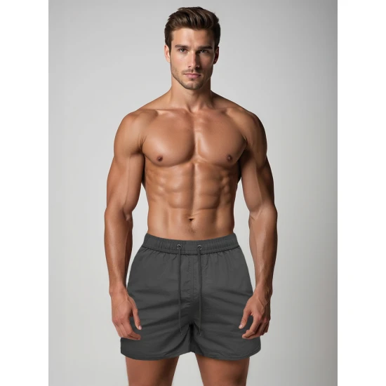 Vyriški tamsiai pilki šortai Vidi JS/XL018/5