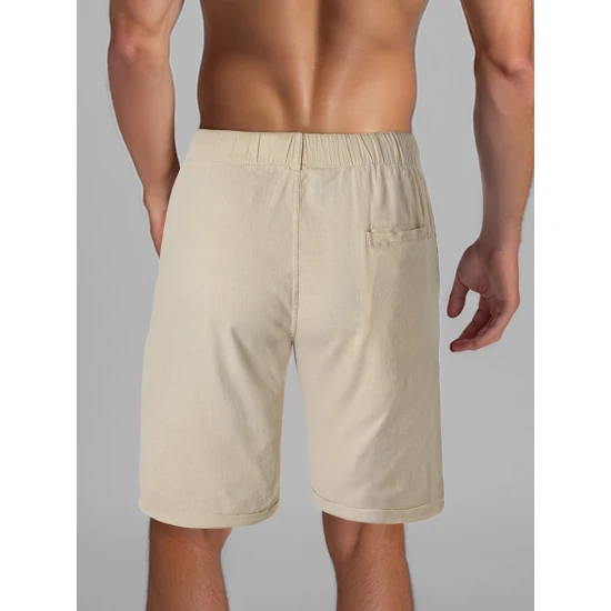 Vyriški rusvos spalvos šortai Akel TMK/DC809/5