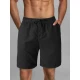 Vyriški juodos spalvos šortai Akel TMK/DC809/1