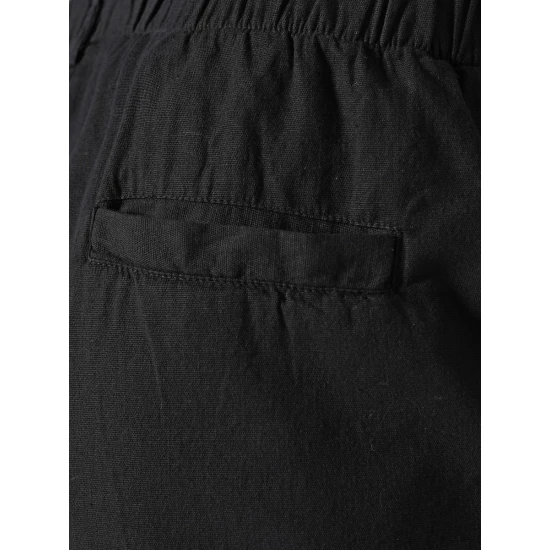 Vyriški juodos spalvos šortai Akel TMK/DC809/1