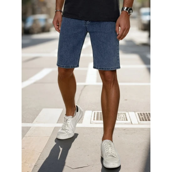 Vyriški mėlyni džinsiniai šortai Jack SX2492