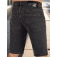 Vyriški juodi džinsiniai šortai Jack SX2493