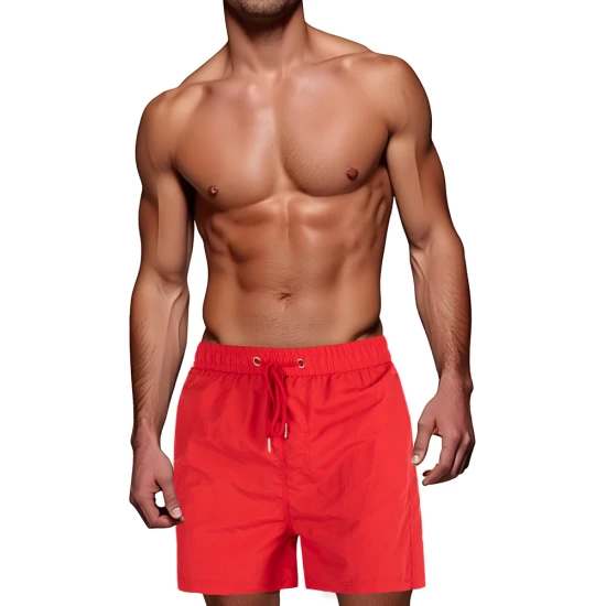 Vyriški raudoni maudimosi šortai Flesy SX2464