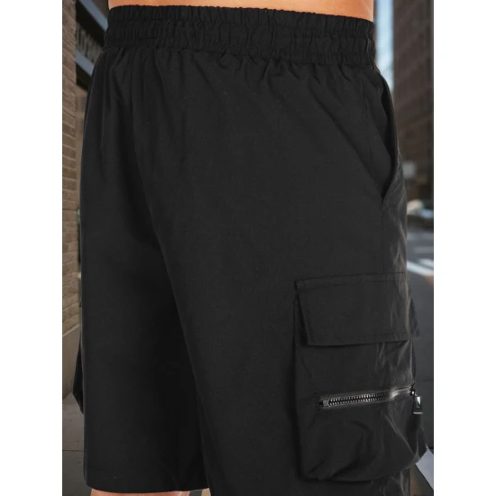 Vyriški juodos spalvos šortai Stone SX2503