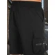 Vyriški juodos spalvos šortai Stone SX2503