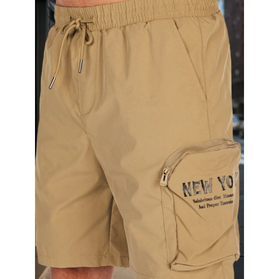 Vyriški rusvos spalvos šortai Arts SX2511