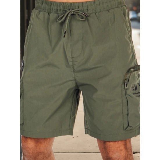 Vyriški chaki spalvos šortai Arts SX2510
