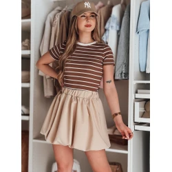 Moteriškas rusvas sijonas Puffella