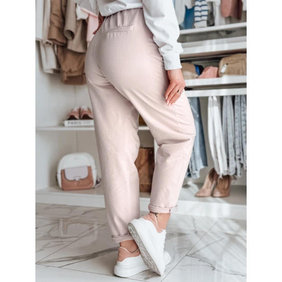 Moteriškos rožinės kelnės su diržu Tailandi UY2551