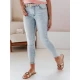 Moteriški šviesiai mėlyni džinsai Danys UY2709