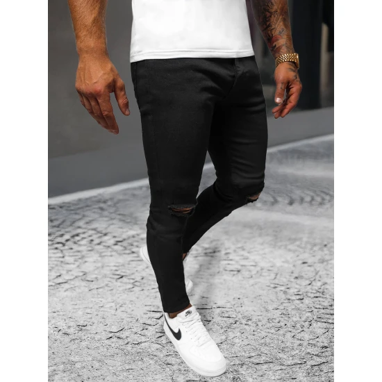 Vyriški juodi džinsai Santos E/5391/02Z