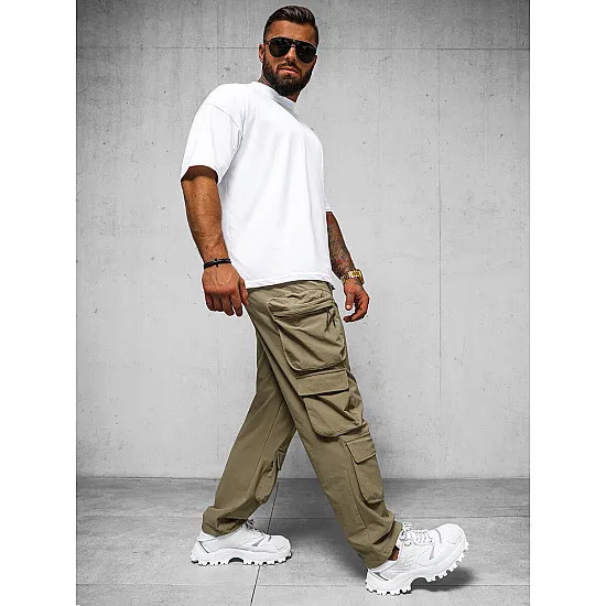 Men's brown trousers Kent O/PS5528