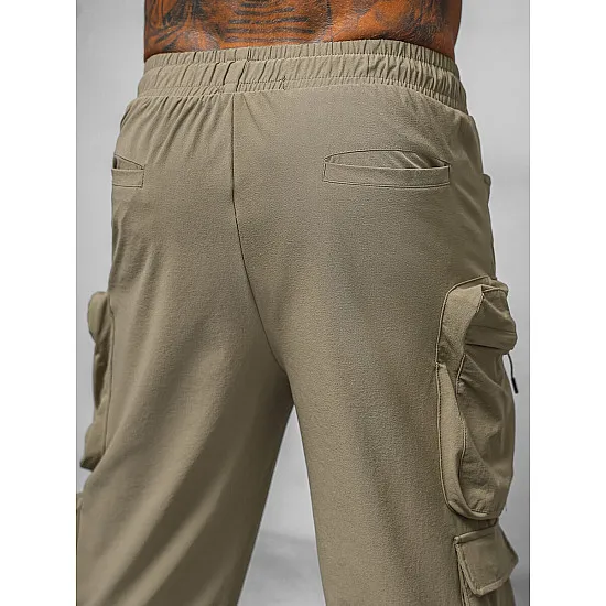 Men's brown trousers Kent O/PS5528