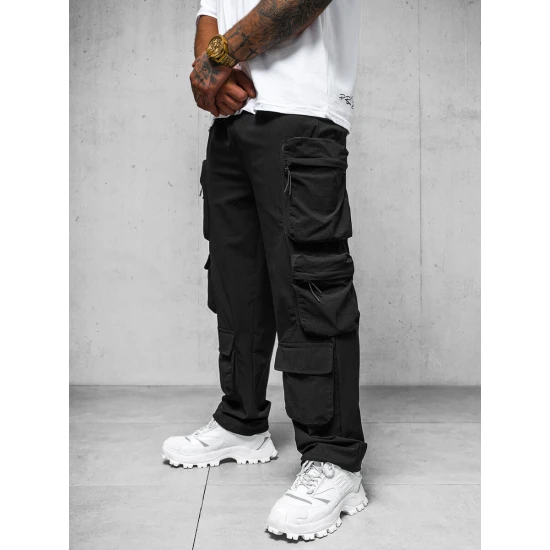 Vyriškos juodos kelnės Kent O/PS5528