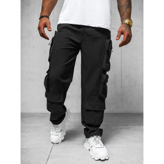 Vyriškos juodos kelnės Kent O/PS5528