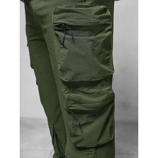 Meeste khaki värvi püksid Kent O/PS5528
