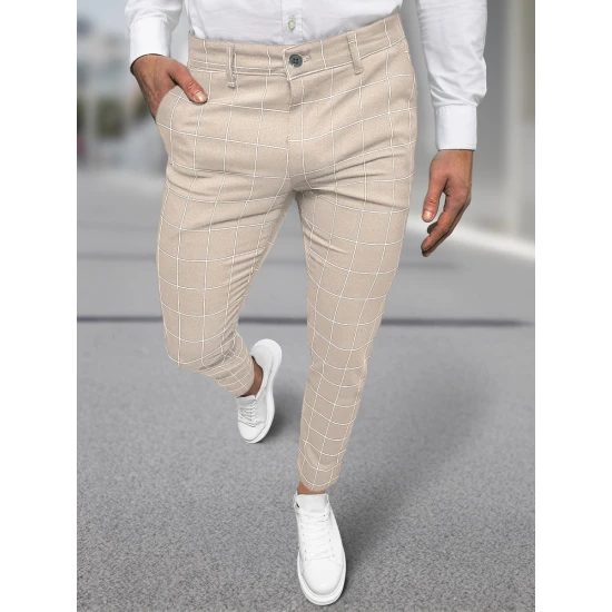 Vyriškos rusvos kelnės Alton DJ/5505