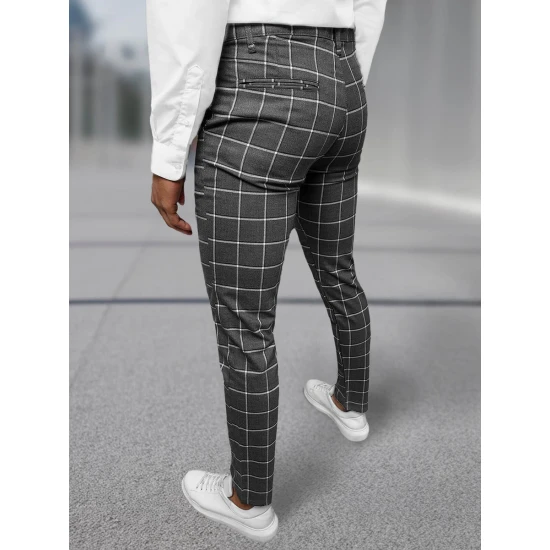 Tamsiai pilkos klasikinės kelnės Voel DJ/5522