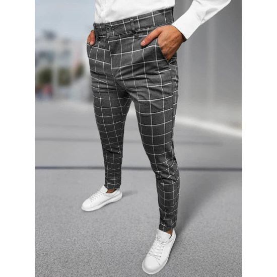 Tamsiai pilkos klasikinės kelnės Voel DJ/5522