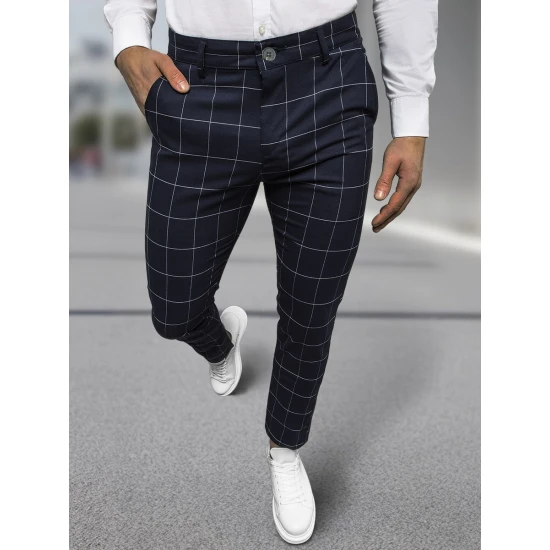 Vyriškos tamsiai mėlynos kelnės Alton Kelnės