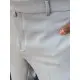 Vyriškos šviesiai pilkos spalvos elegantiškos kelnės Rad UX4291