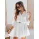 Moteriška balta vasarinė suknelė Lyvonne EY2613