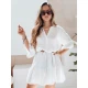 Moteriška balta vasarinė suknelė Lyvonne EY2613