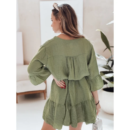 Moteriška žalia vasarinė suknelė Lyvonne EY2616