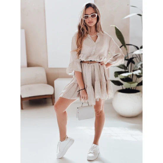 Moteriška rusva vasarinė suknelė Lyvonne EY2615