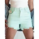 Moteriški mėtiniai džinsiniai šortai Sunylook Šortai moterims