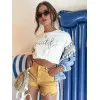 Moteriški geltoni džinsiniai šortai Sunylook Šortai moterims
