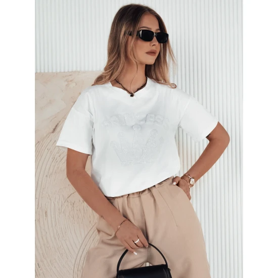 Moteriški balti marškinėliai Princess RY2391