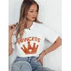 Women's white Princess T-shirt RY2392