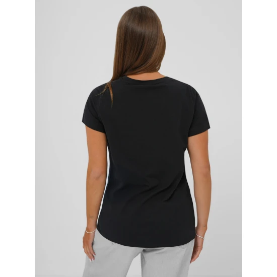 Moteriški juodos spalvos marškinėliai Cool JS/YJ77841