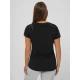 Moteriški juodos spalvos marškinėliai Cool JS/YJ77841