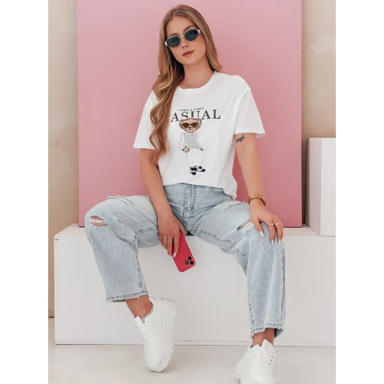 Moteriški juodi marškinėliai Classy RY2874