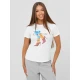 Moteriški baltos spalvos marškinėliai Fact JS/96T690/1